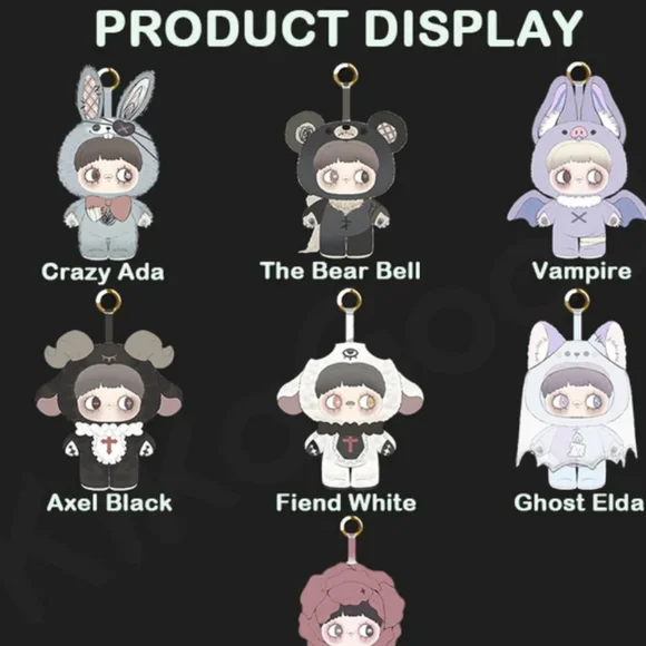 MayMei Dark Forest Series Plush Blind Box - THE BEAR BELL - NIB - Picture 3 of 5